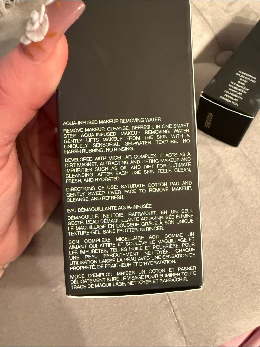 NARS Natural Radiant Longwear Foundation - &makeup remover water NWT
